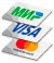 Способ оплаты Мир, Visa, Master Card